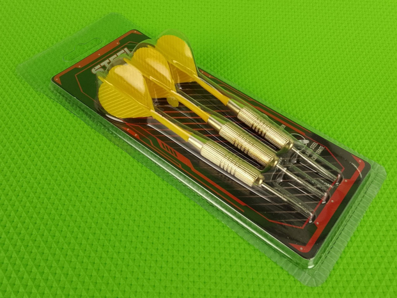 Дротики BL-3020, в пластиковом чехле (жёлтый)