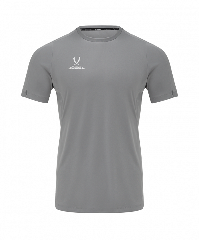 Футболка тренировочная JÖGEL PREMIER PerFormDRY Training Poly Tee, серый, размер XL ЦБ-00004871