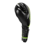 Перчатки боксерские TEK7 черно-зеленый Green Hill BGT-2279 16oz