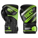 Перчатки боксерские TEK7 черно-зеленый Green Hill BGT-2279 16oz