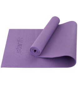 Коврик для йоги и фитнеса Core FM-104 183x61, PVC, фиолетовый пастель, 0,8 см, Starfit