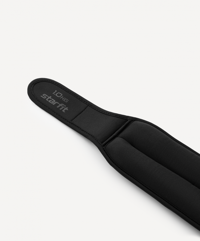 Утяжелители WT-701, 1 кг, черный, Starfit ЦБ-00004396