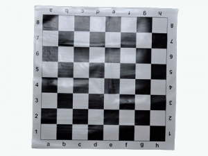 Доска для шахмат, виниловая. Размер 38х38 см. (P-3838)