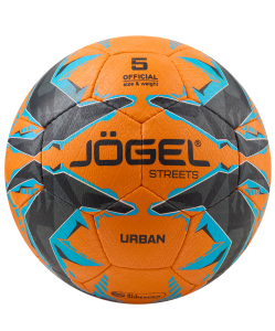 Мяч футбольный Urban, №5, оранжевый, Jögel