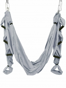 Йога-гамак Universal RamaYoga серый, 165 см, 1.6 кг