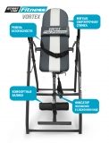 Инверсионный стол Vortex серо-серебристый с подушкой