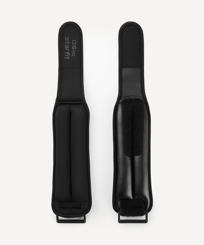 Утяжелители WT-701, 0.5 кг, черный, Starfit ЦБ-00004395