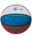 Мяч баскетбольный ECOBALL 2.0 Autograph №3, Jögel ЦБ-00002773