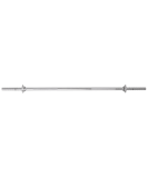 Гриф для штанги BB-103 прямой, d=25 мм, 120 см, металл, с металлическими замками, хром, Starfit