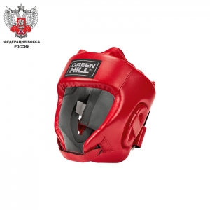 Боксерский шлем CHAMPION красный Green Hill HGC-10303FBR XL