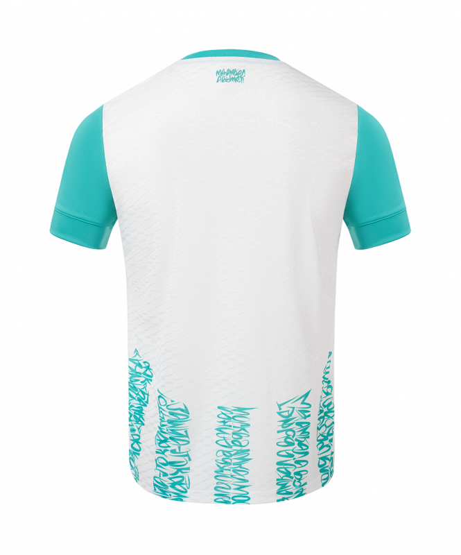 Футболка игровая JOGEL AMKAL PerFormDRY Jersey, белый/бирюзовый, размер XS ЦБ-00004458