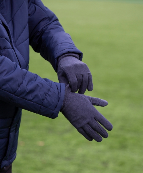 Перчатки зимние ESSENTIAL Fleece Gloves, темно-синий, Jögel