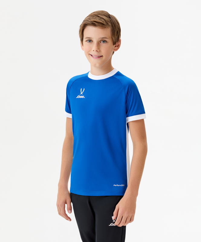 Футболка игровая DIVISION PerFormDRY Element Jersey, синий, Jögel ЦБ-00004145