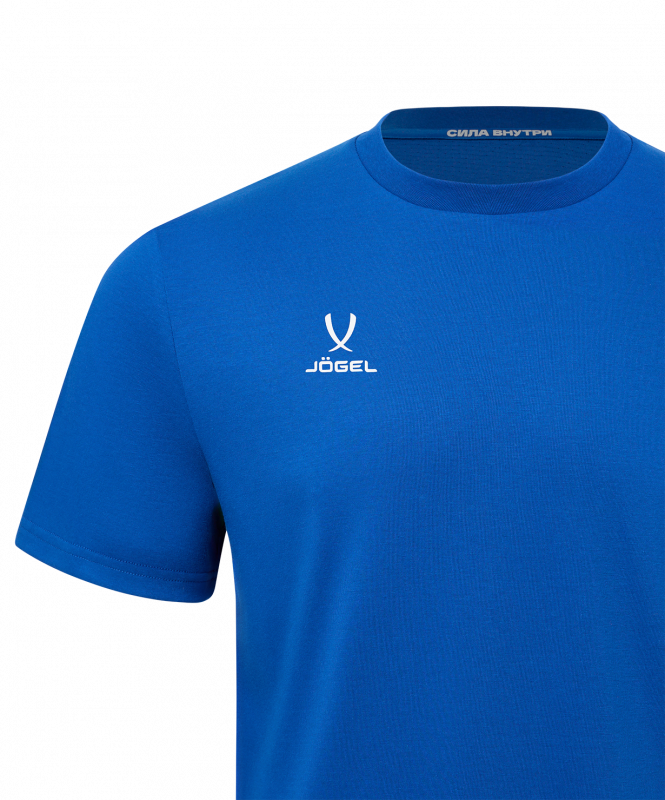 Футболка тренировочная JÖGEL DIVISION PerFormDRY Training CVC Z2, синий, размер S ЦБ-00006839