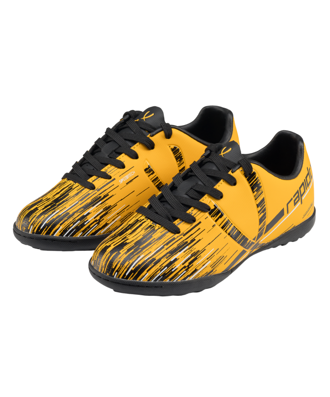 Бутсы многошиповые Rapido TF Yellow/black, детский, Jögel