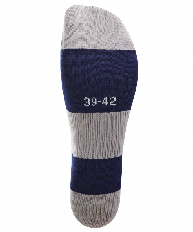 Гетры футбольные CAMP BASIC SOCKS, темно-синий/серый/белый, размер 35-38, Jögel УТ-00021439