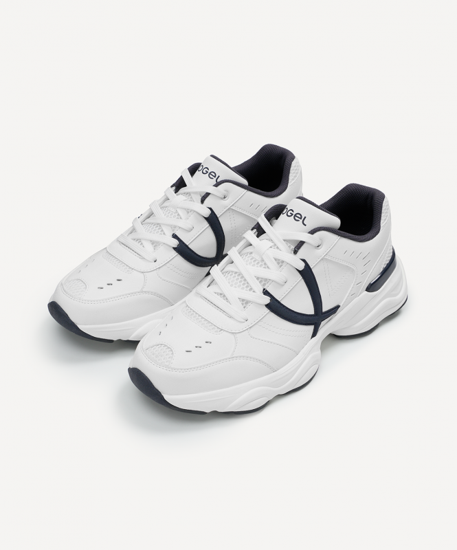 Кроссовки спортивные JOGEL Daddy, белый/синий, размер 38 ЦБ-00007817