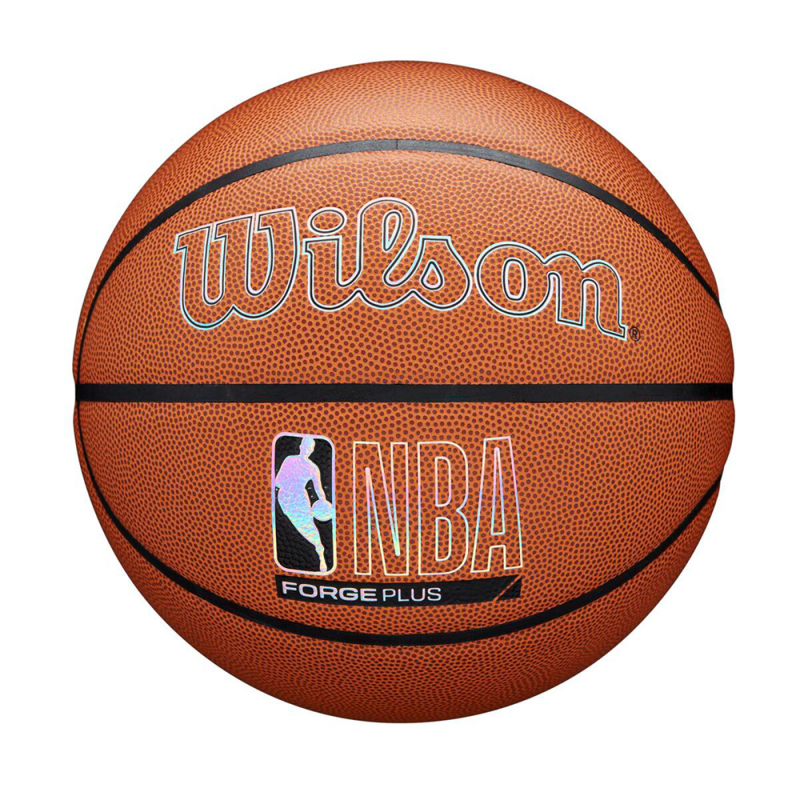 Мяч баск. WILSON NBA Forge Plus, WZ2016801XB7, размер 7, PU, бутиловая камера, коричневый