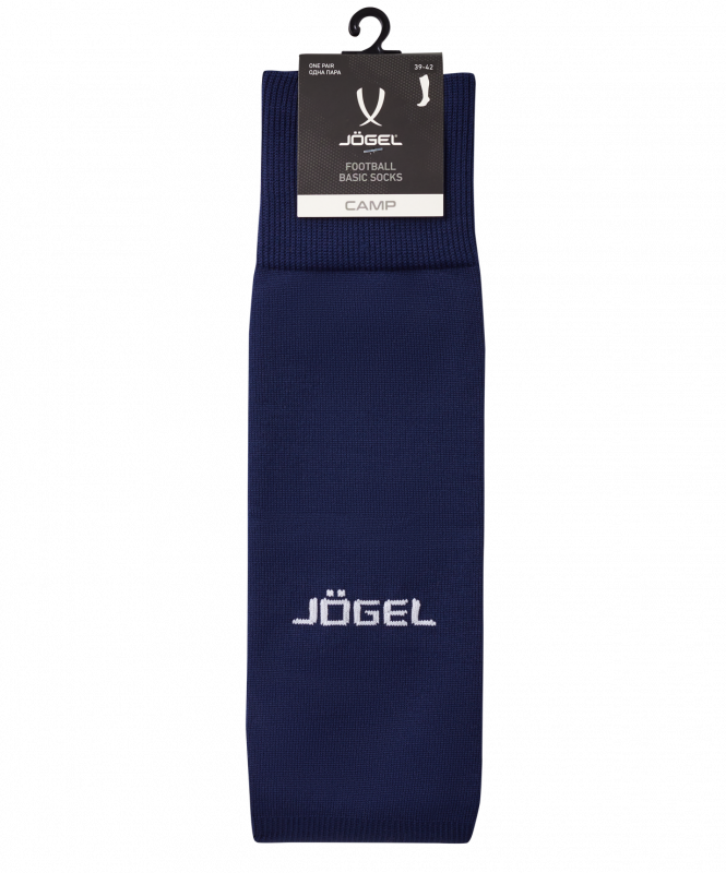 Гетры футбольные CAMP BASIC SOCKS, темно-синий/серый/белый, размер 35-38, Jögel УТ-00021439