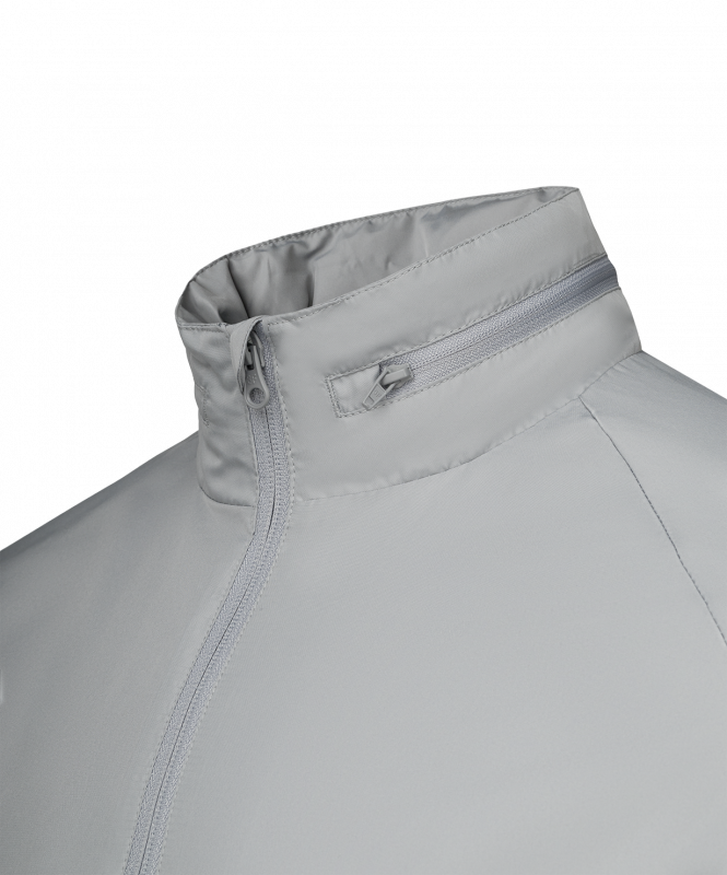 Куртка ветрозащитная CAMP 2 Rain Jacket, серый, детский, размер YXL, Jögel ЦБ-00005427