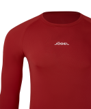 Футболка компрессионная с длинным рукавом CAMP PerFormDRY Baselayer LS Tee, гранатовый, размер YM, Jögel ЦБ-00004981