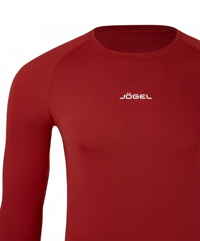 Футболка компрессионная с длинным рукавом CAMP PerFormDRY Baselayer LS Tee, гранатовый, размер YM, Jögel ЦБ-00004981