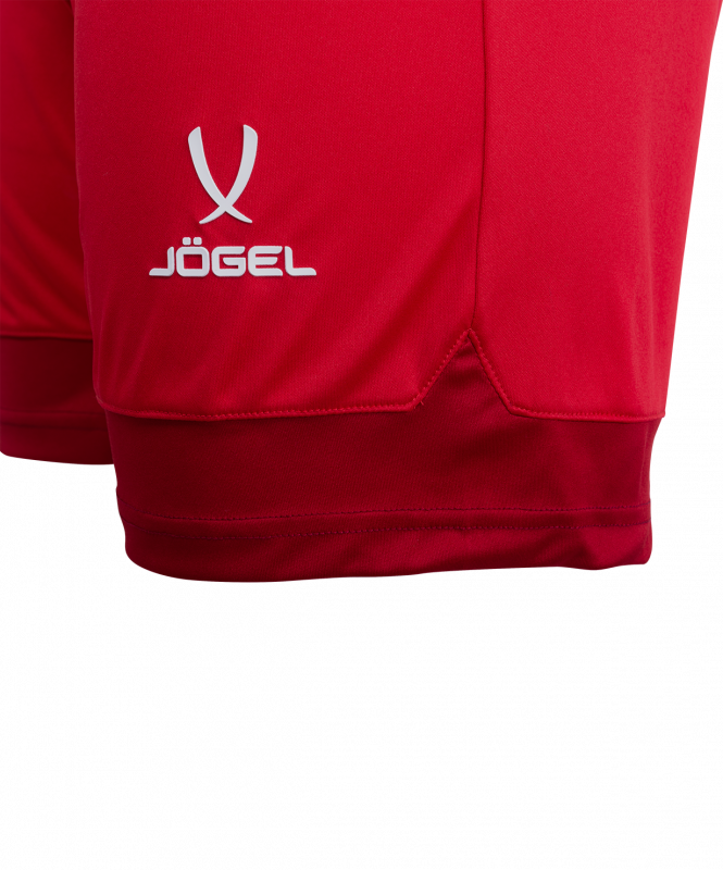 Шорты игровые DIVISION PerFormDRY Union Shorts, красный/темно-красный/белый, размер XL, Jögel ЦБ-00000993