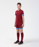 Шорты игровые DIVISION PerFormDRY Union Shorts, гранатовый/голубой/белый, Jögel ЦБ-00000998