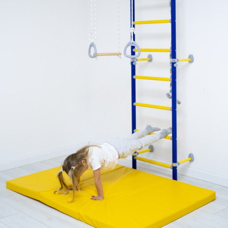 Мат (мягкий щит) Romana 1000*1500*60, в 3 сложения (желтый)