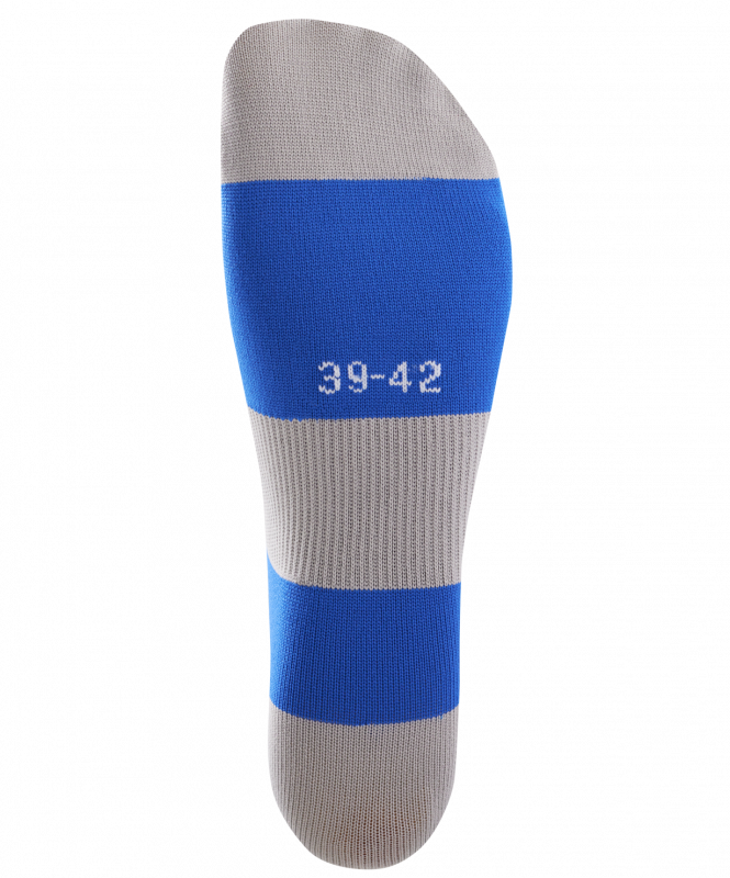 Гетры футбольные CAMP BASIC SOCKS, синий/серый/белый, размер 35-38, Jögel УТ-00021438
