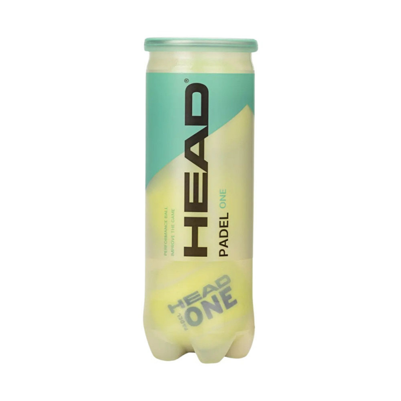 Мяч для падела HEAD Padel One S, 575383, уп.3 шт, FIP Approved, войлок, нат.резина, желтый