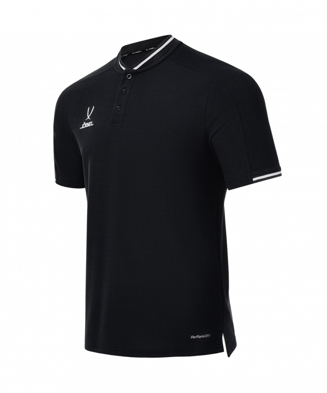 Поло DIVISION PerFormDRY Polo, черный, размер L, Jögel ЦБ-00004623