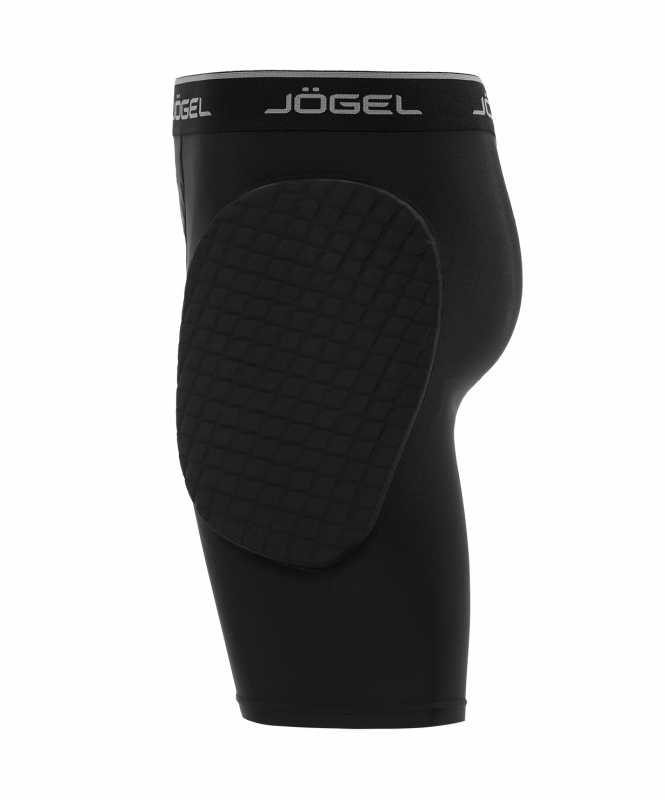 Шорты вратарские с защитой ScalePad Goalkeeper Shorts, черный, размер L, Jögel ЦБ-00004472