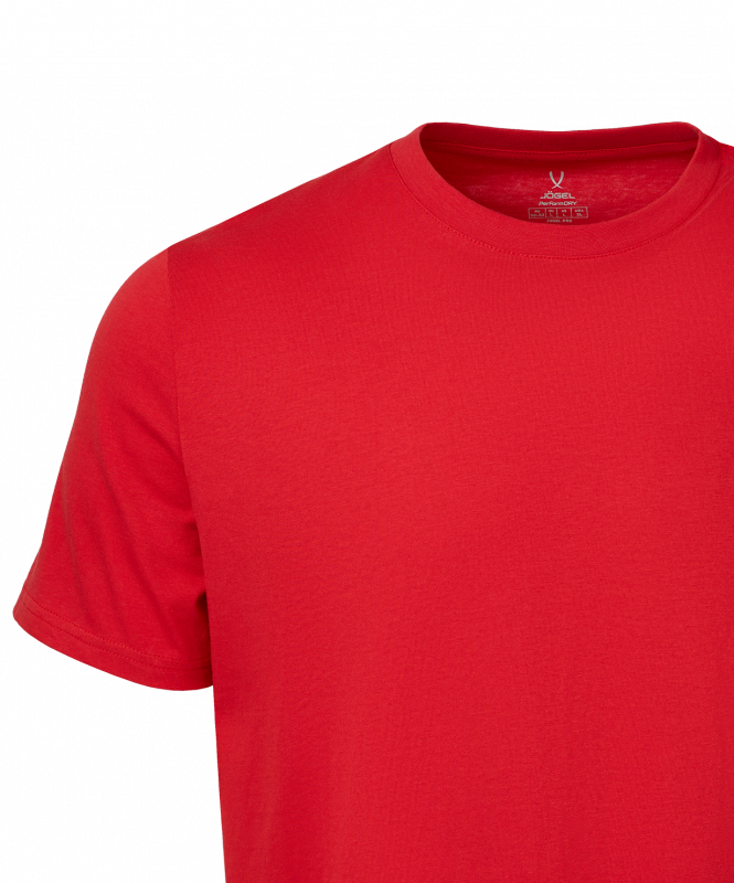 Футболка ESSENTIAL Core Tee, красный, размер M, Jögel ЦБ-00004704