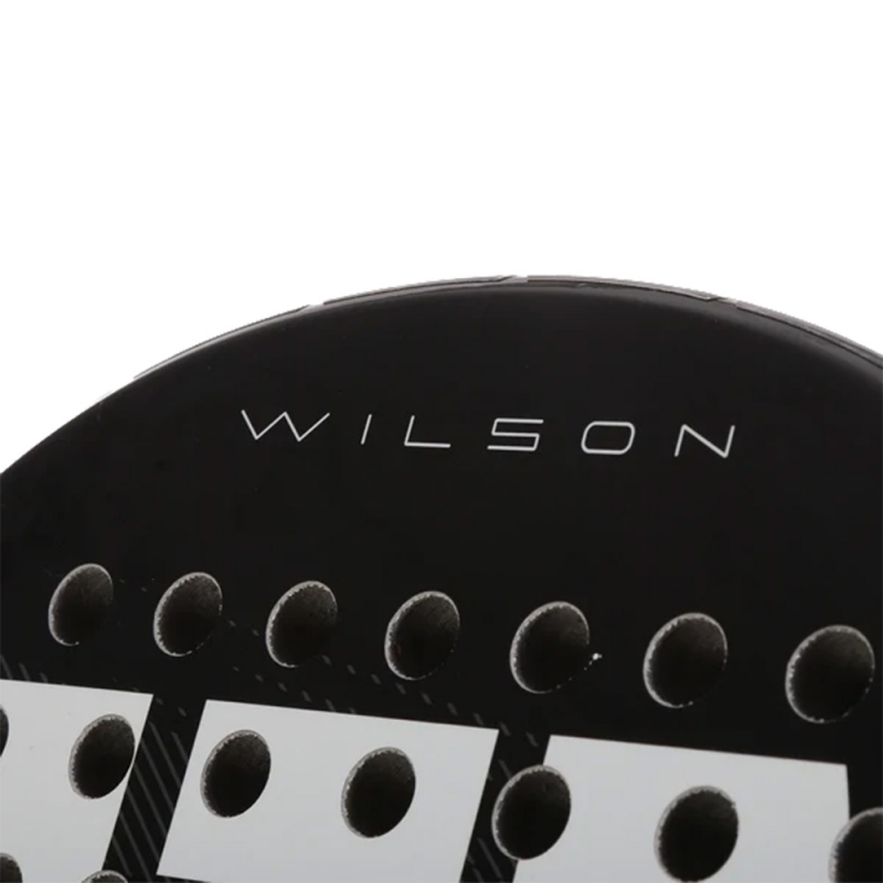 Ракетка для падела WILSON Rental Padel Racket V1 BKWH, WR203211U2, стекловолокно, черный