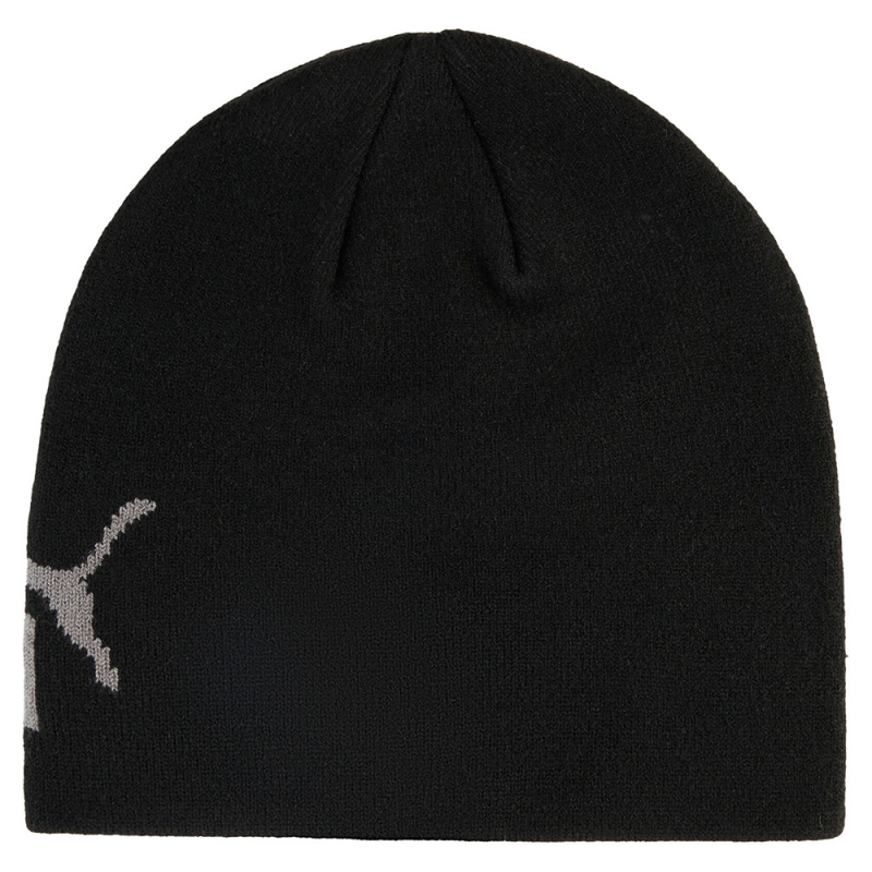 Шапка PUMA ESS Mid Crown Cuffless Beanie, 02641101, 100% акрил, черный