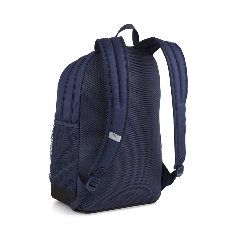Рюкзак спорт. PUMA Buzz Backpack, 09115303, полиэстер, нейлон, темно-синий