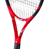 Ракетка б/т BABOLAT Evoke Team Gr2, 121269, для любит., графит, со струнами, красно-черный