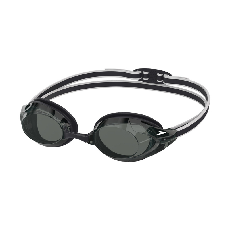 Очки для плав. SPEEDO Vanquisher 3.0, 8-00473509951, ДЫМЧАТЫЕ линзы, черная опр
