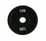 Диск бамперный 1,25 кг (черный) Original FitTools FT-BPB-1,25