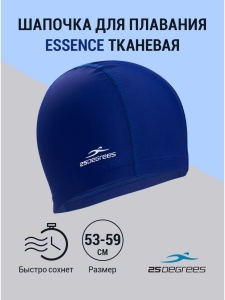 Шапочка для плавания Essence Blue, полиамид, 25Degrees