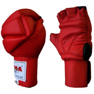 Перчатки для MMA WMA красые Спортекс р. ХL WGG-356