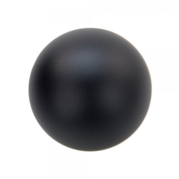 Мяч для метания 15520-AN резиновый черный 150 грамм Спортекс