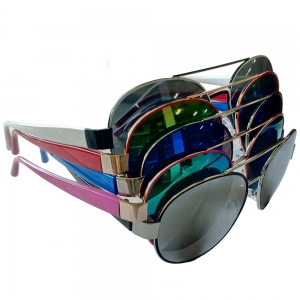Очки солнцезащитные подростковые Kaifeng-Aviator цвета линз и оправ в Ассортименте Спортекс D15
