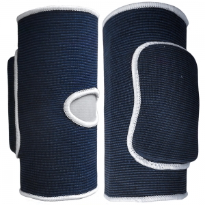 Наколенники волейбольные Синий / Белый р.M Дельта-фитнес NK-202-M