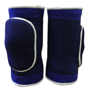 Наколенники волейбольные Синий/Белый р. L Дельта-фитнес NK-302-L
