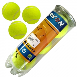 Мячи для большого тенниса 3 штуки в тубе Спортекс C33250