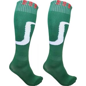 Гетры футбольные зеленые р.SR взрослые для экипировки спортивных команд Дельта-фитнес C33712