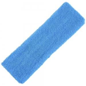 Повязка на голову махровая 4х15см синяя Спортекс B31177-1