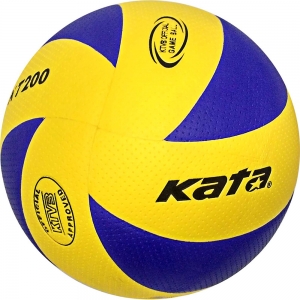 Мяч волейбольный Kata, PU 2.5, 280 гр, клееный, бут.кам, Спортекс C33283